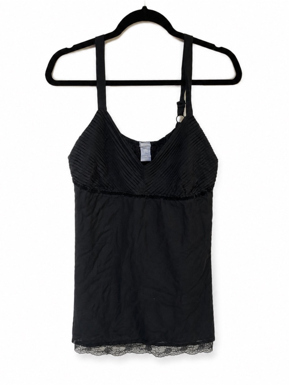 GAP Maternity 2008 Black Silk Blend Empire Waist Camisole Top M